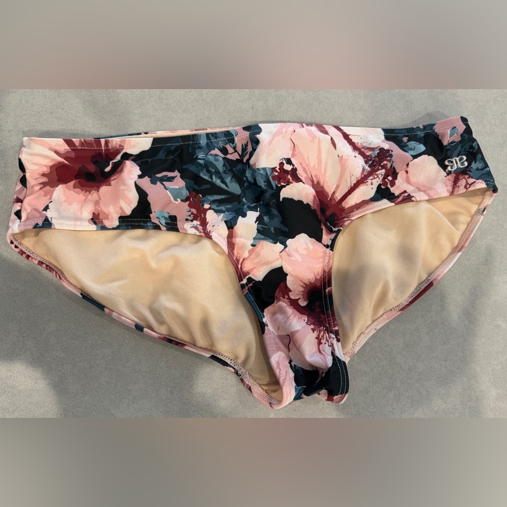 Albion Bronte floral hipster bikini bottoms, Size M
